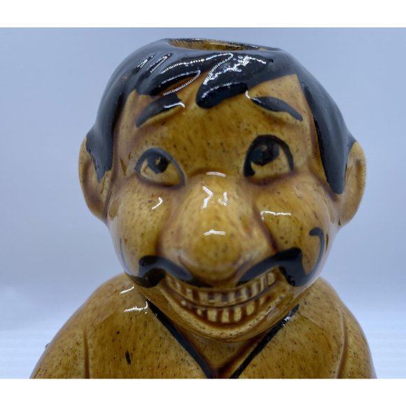 2 VINTAGE MEXICAN TEQUILA CERAMIC DECANTER MEN - Picture 9 of 12